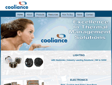Tablet Screenshot of cooliance.com